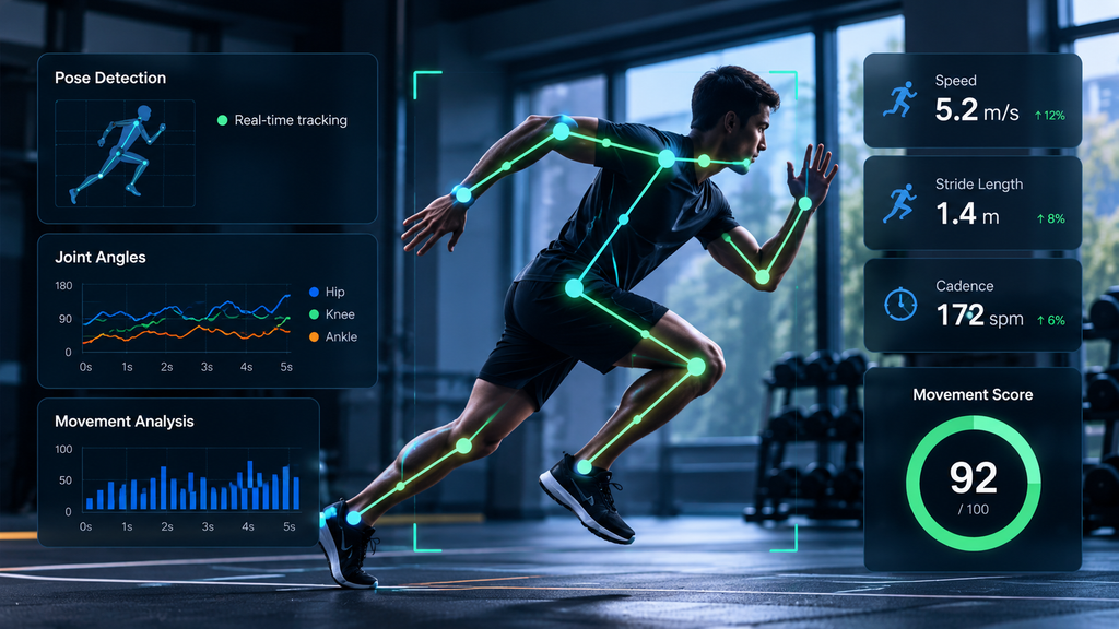 futuristic ai sprint analytics dashboard
